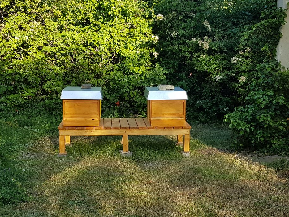Bienenhäuser im Patmosgarten