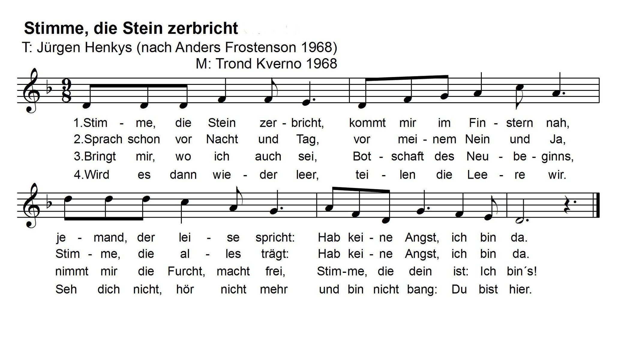 Die Lieder und Sätze stehen für die Gemeindearbeit kostenlos zum Herunterladen zur Verfügung. [Amt für Kirchenmusik Ev. Landeskirche Württemberg]