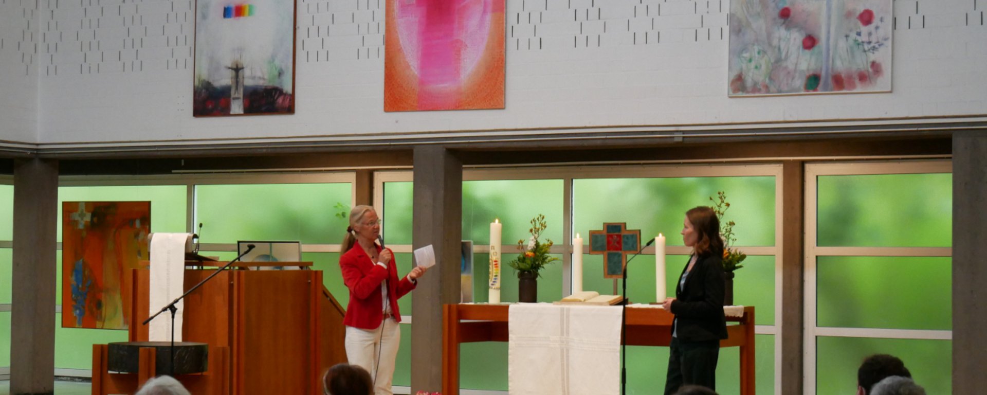 Ausstellungseröffnung vom 1. Mai 2022. Bild: Dietrich Graf
