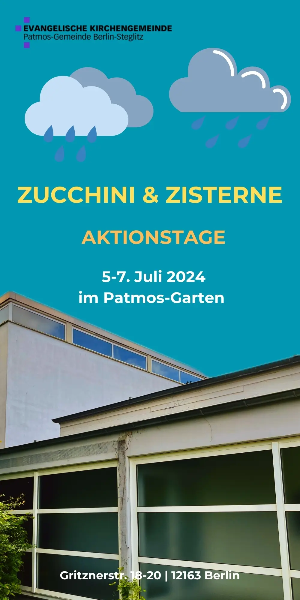 Zucchini und Zisterne Aktionstage (Poster) - 1