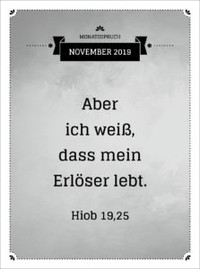Monatsspruch Nov. 2019 :: Bild: GemeindebriefDruckerei