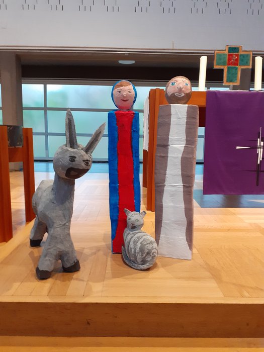 Bild aus dem Gottesdienst zum 2. Advent :: Bild: Jacqueline Hayden