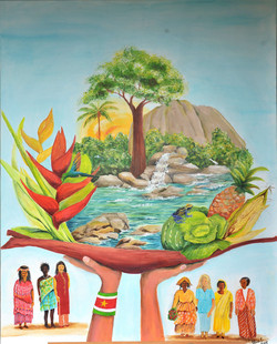Posterbild der Frauen aus Surinam