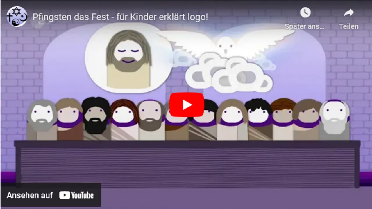 Startseite des Videos für Kinder.