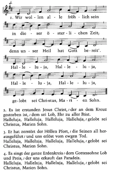 EG 100 Wir wollen alle fröhlich sein