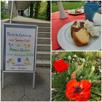 Willkommen zum Sommer-Café im Patmios-Garten!
