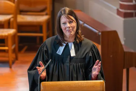 Christa Olearius, seit 1. April 2024 Superintendentin des Kirchenkreises Steglitz.