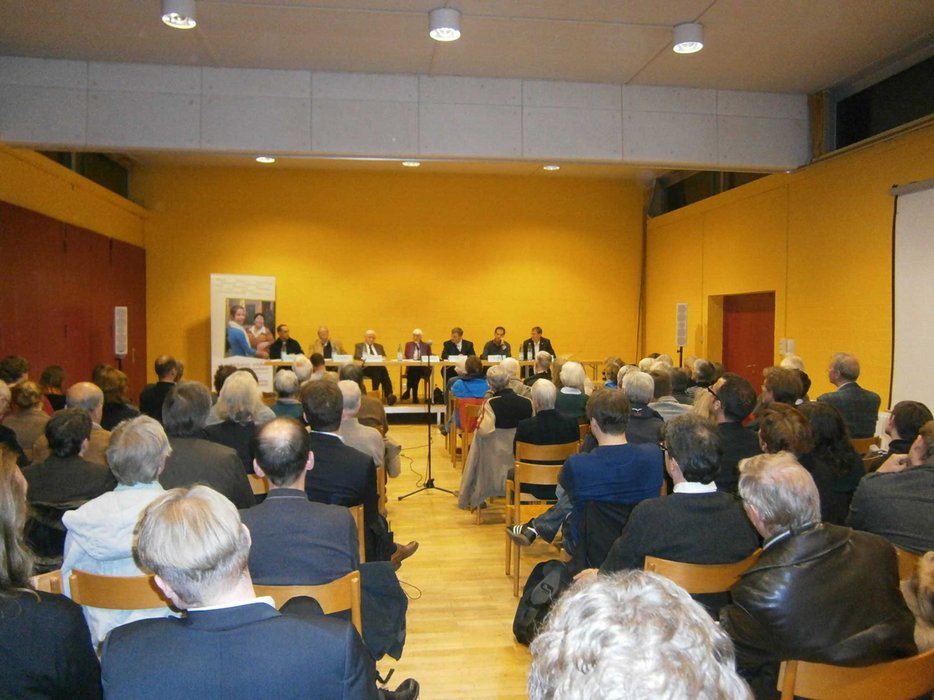 Blick aufs Podium November 2012
