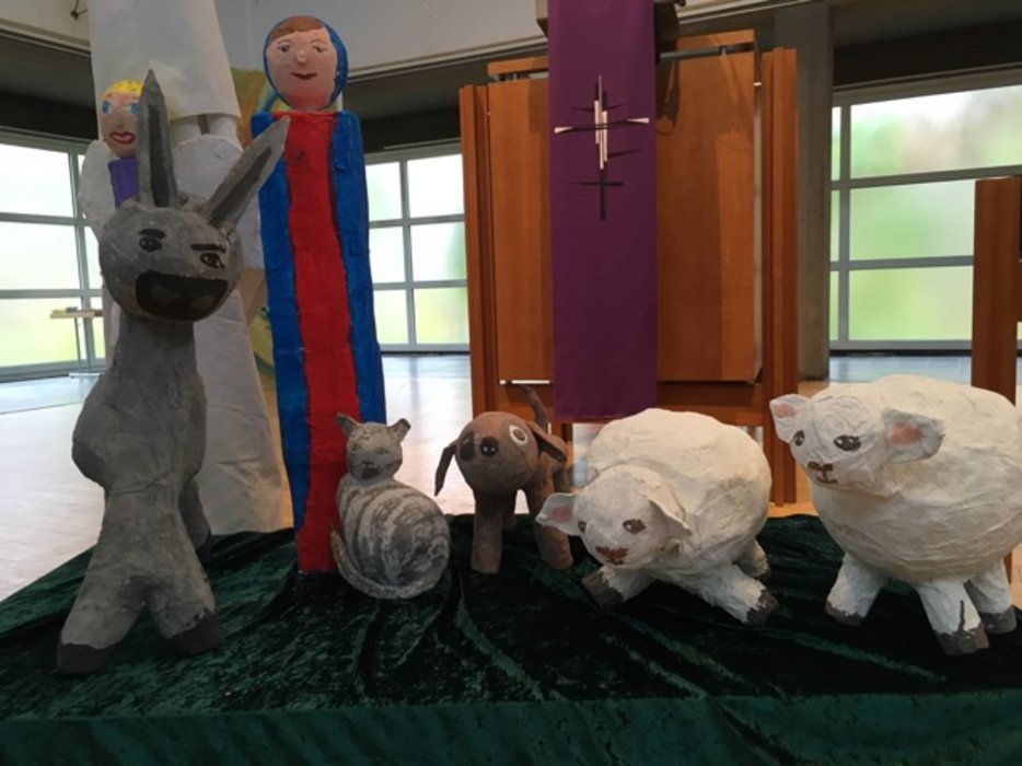 Bild aus dem Gottesdienst zum 2. Advent :: Bild: Gabi Wuttig-Perkowski