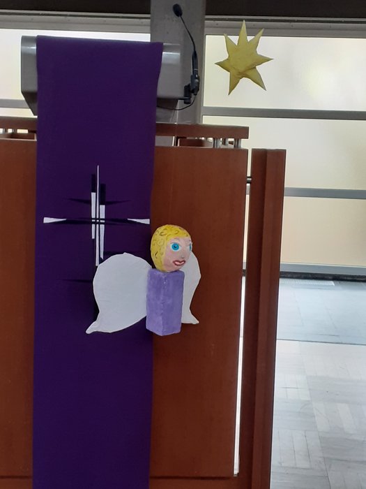 Bild aus dem Gottesdienst zum 4. Advent :: Bild: Jacqueline Hayden