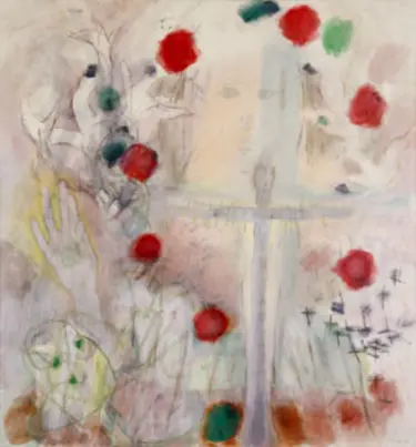 Der Genius um 2002, Eitempera, 160x150 cm