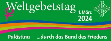 Banner zum Weltgebetstag 2024. © WGT e.V.