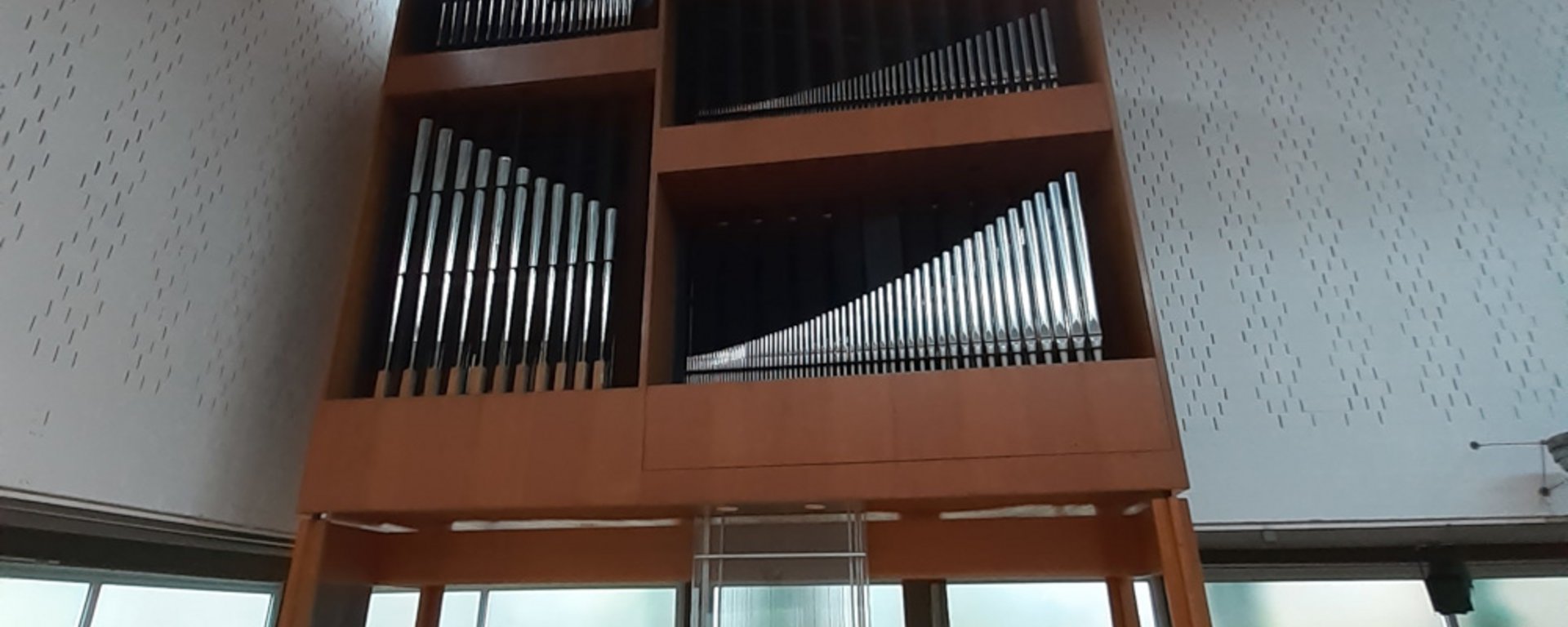 Unsere Euler-Orgel im neuen Glanz nach der Sanierung am 4. Advent 19.12.2021 | Bild jh