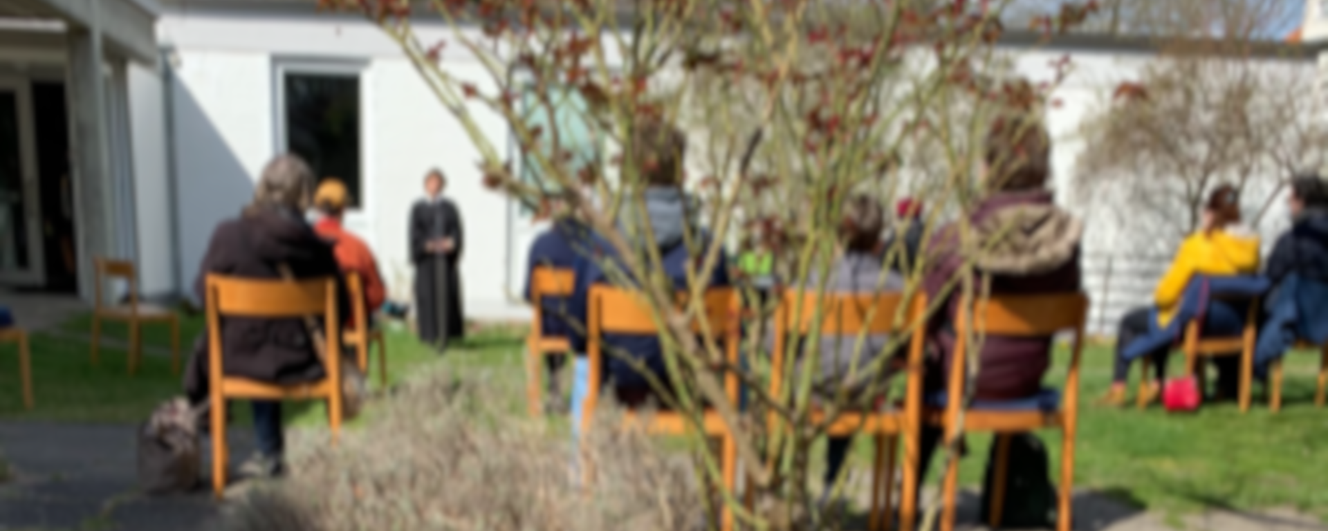 Ostergottesdienst im Patmosgarten :: Bild © Wolfgang Schilowski
