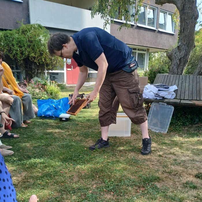 Wissenstransfer im Patmosgarten
