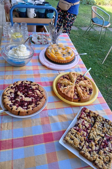 Kuchenbuffet am 27. August 2024