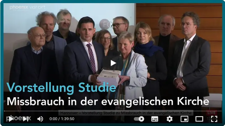 Vorstellung Studie zu Missbrauch in der evangelischen Kirche, 25.01.24 | phoenix