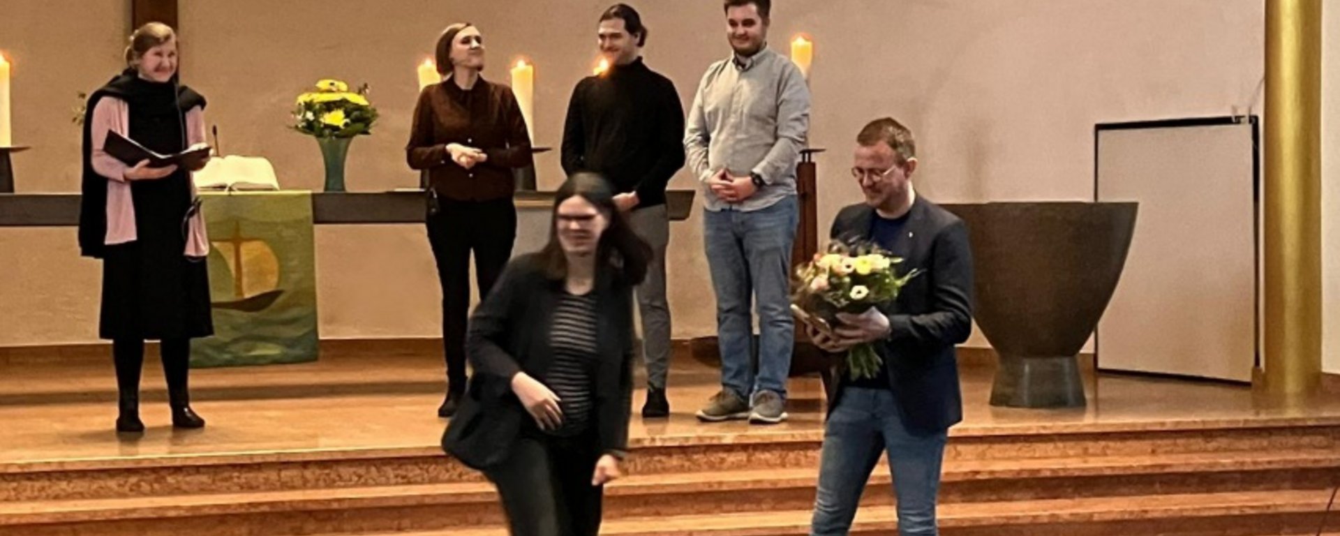 Henry Sprenglers Begrüßung in sein neues Amt.
