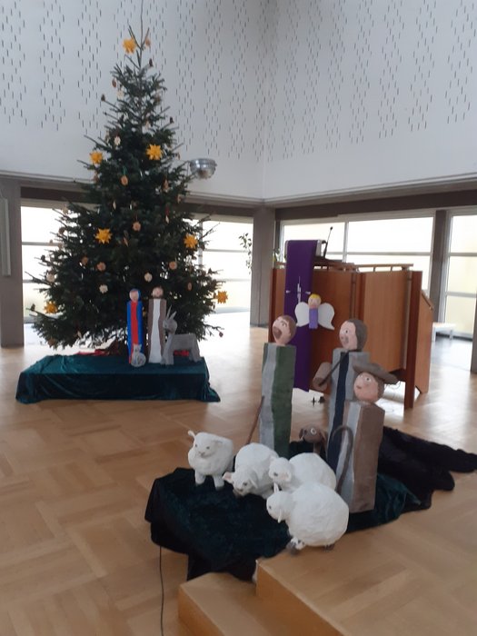 Bild aus dem Gottesdienst zum 4. Advent :: Bild: Jacqueline Hayden