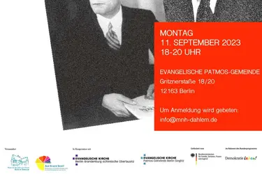 Einladungsplakat zum Download. Stimmen des Widerstands