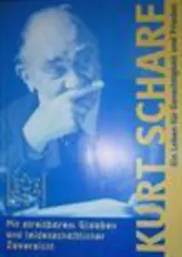 Titelbild der ASF e.V. Broschüre zum Gedenken an Bischof Kurt Scharf. o.J.