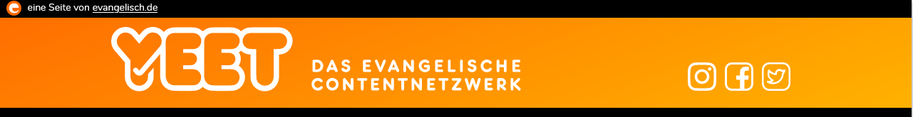 Bildschirmfoto Banner yeet bei evangelisch.de