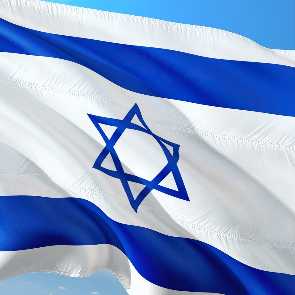 Israelflagge. Bild: jorono/pixabay