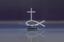 Symbolbild Taufe Jesu. Bild geralt pixabay