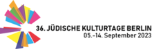 Logo aus der Website zu den 36. Jüdischen Kulturtage 2023