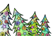 Symbolbild Tannenbäume für die Weihnachtsausgabe des Sonntagsblatts 360grad