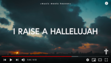 Screenshoot Raise A Hallelujah (Lyrics) ~ Bethel Music