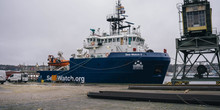Neues Rettungsschiff Sea-Watch 5. Foto Fabian Melber 10.01.2023 | seawatch.org