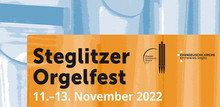 Banner für das Orgelfest Steglitz vom 11-13-11-2022 ubo/KK